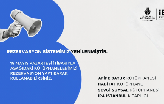 Rezervasyon Sistemimiz Yenilenmiştir