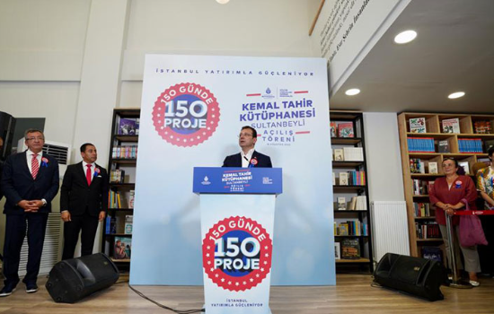İBB'den Sultanbeyli'ye ikinci kütüphane: Kemal Tahir Kütüphanesi hizmete sunuldu