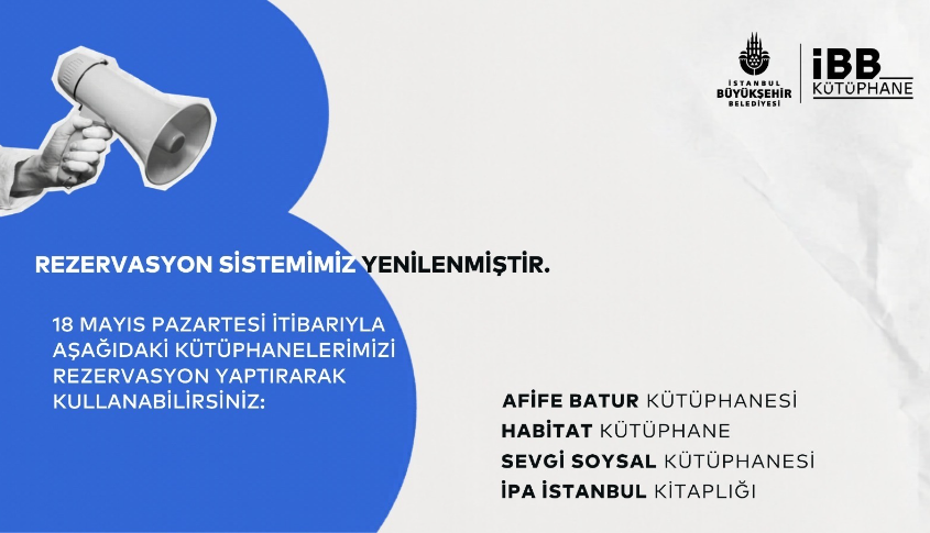 Rezervasyon Sistemimiz Yenilenmiştir
